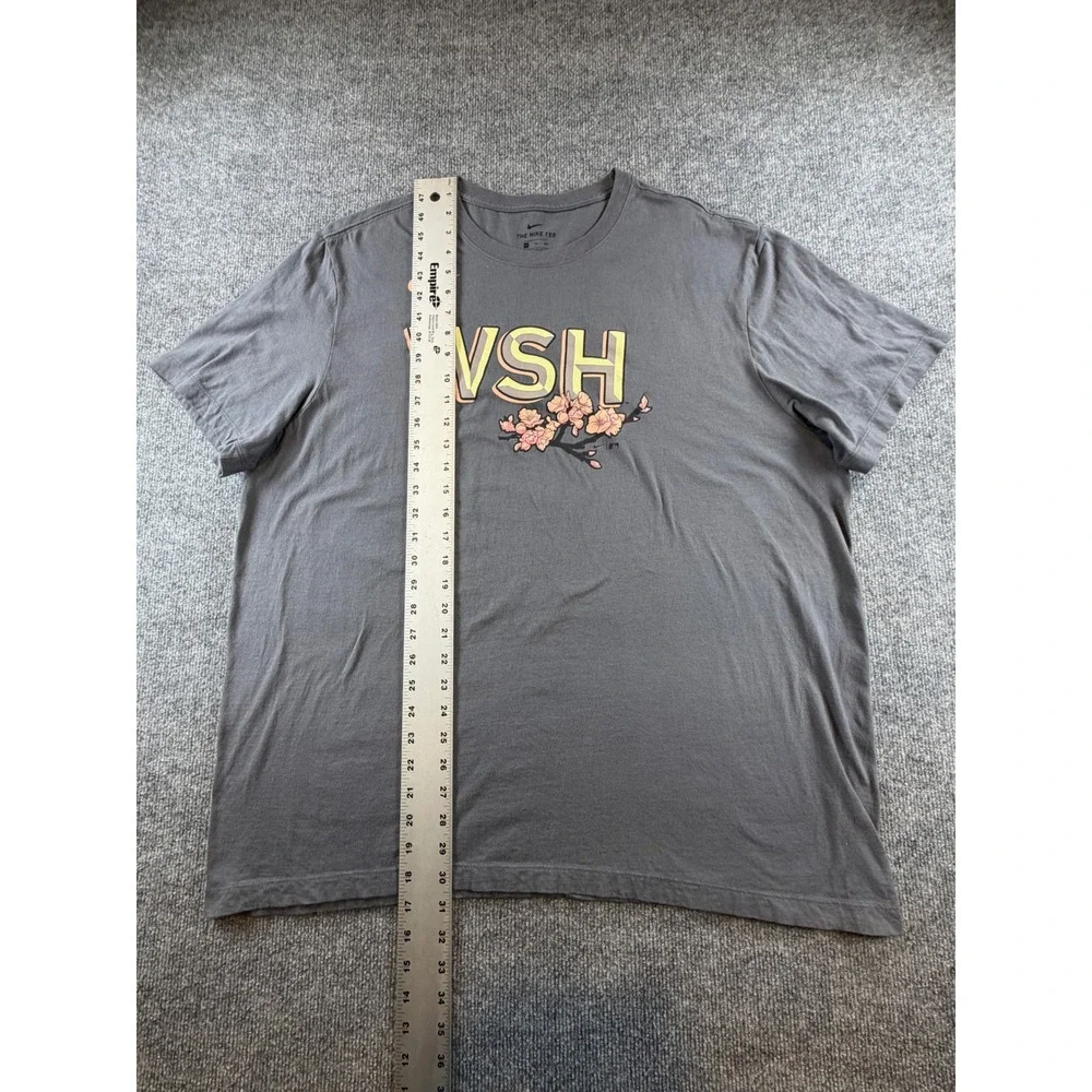 Nike MLB Washington Nationals City Connect WSH Cherry Blossom Grey T-Shirt XXL